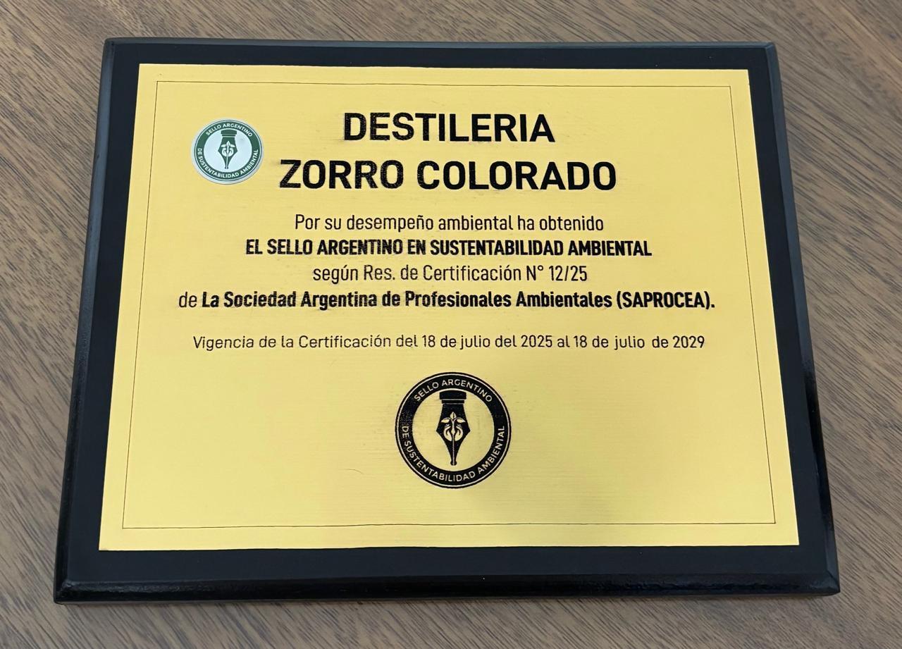 Lee más sobre el artículo Destilería Zorro Colorado: Compromiso ambiental y un reconocimiento histórico